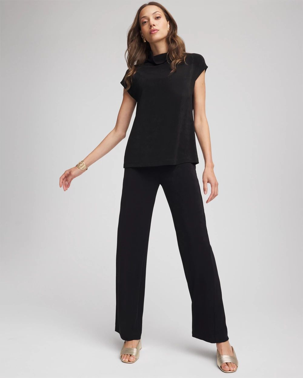 新品Manhattan Straight-Leg Pants Straight Leg Pant - Tan Pants | Jones New York